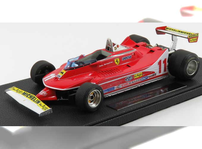 FERRARI F1 312t4 №11 Gp Monza J.scheckter (1979) World Champion, Red