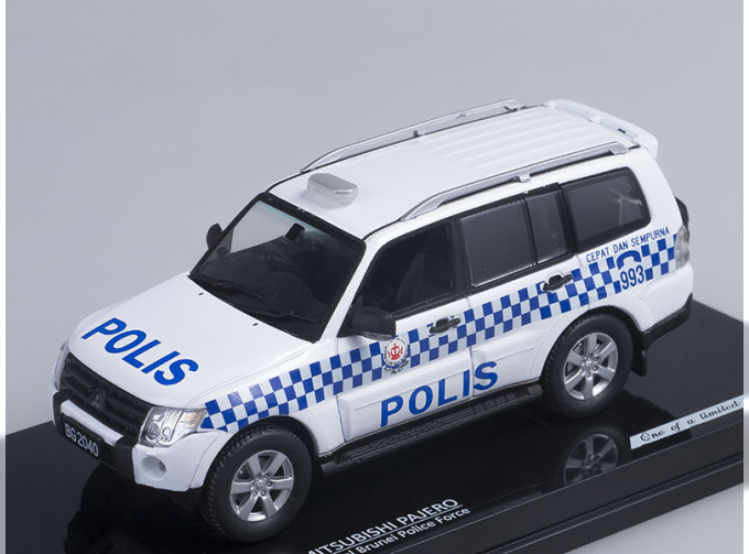 MITSUBISHI Pajero Royal Brunei Police Force (2010), white