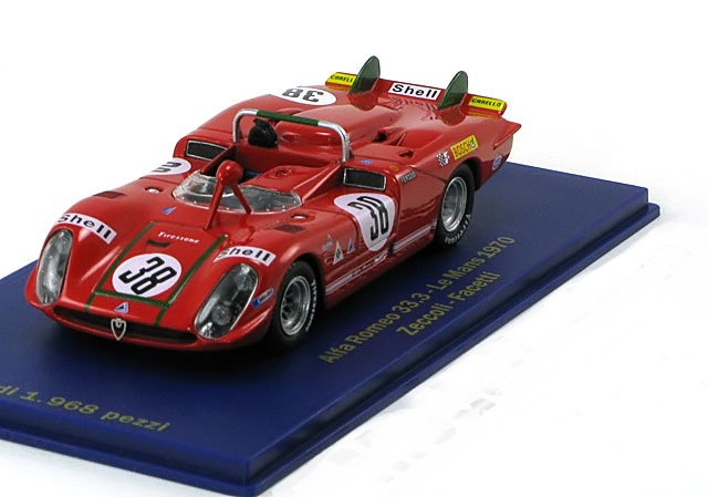 ALFA ROMEO 33.3 №38 24h Le Mans, Zeccoli/Facetti (1970)