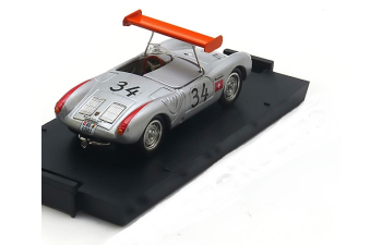 PORSCHE 550 Rs №34 1000km Nurburgring (1956) Michael May - Pierre May, Silver