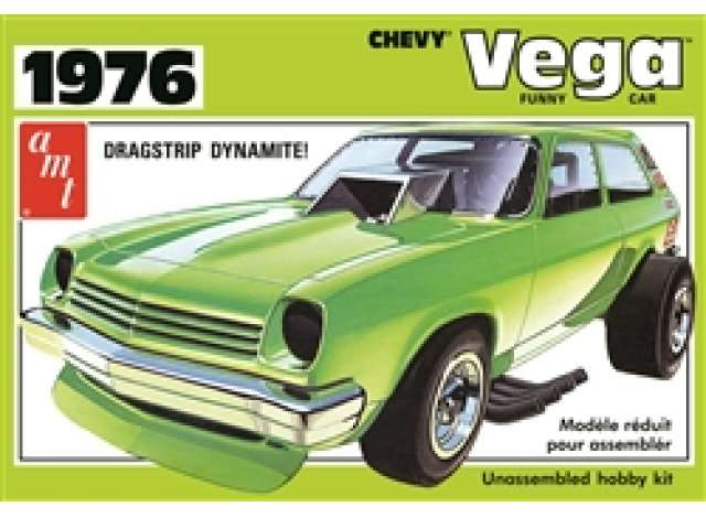 Сборная модель Chevy Vega Funny Car, plastic modelkit 1976
