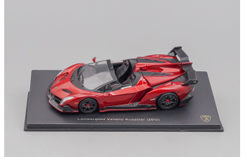 LAMBORGHINI Veneno Roadster 2013 Maroon, red metallic