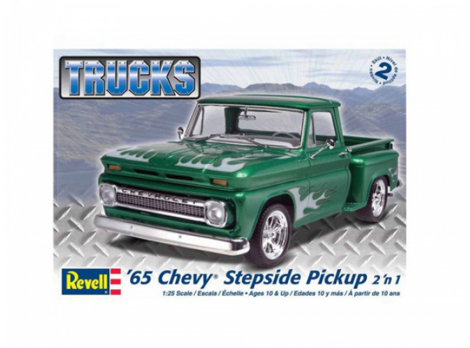 Сборная модель CHEVROLET Stepside Pickup 1965 2 in 1