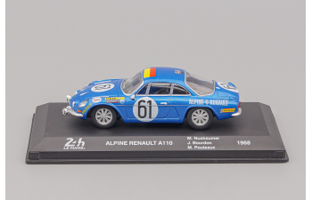 RENAULT Alpine A110 Gordini Team Ecurie Leopard #61 (1968) Jacques Bourdon / Maurice Nussbaumer / Michel Pouteaux, 24h Le Mans Collection