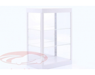 Витрина со светодиодной подсветкой и зеркалом для модели в масштабе 1:18, 1:24, и 1:43