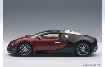 BUGATTI EB 16.4 Veyron production car #001, black / red