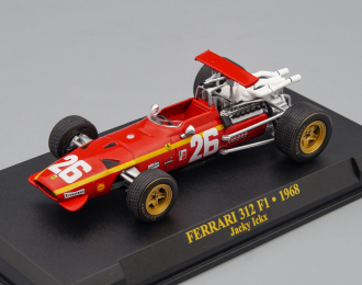 FERRARI 312 F1 #26 Jacky Ickx "Scuderia Ferrari" Winner French GP 4 место 1968