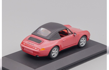 PORSCHE 911 (993) Carrera Cabriolet soft top, red metallic