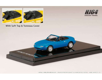 Eunos Roadster (NA6CE) with Tonneau Cover, mariner blue