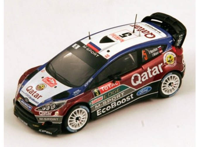 FORD Fiesta RS WRC No5 Rallye de Monte Carlo E. Novikov – I. Minor (2013), red