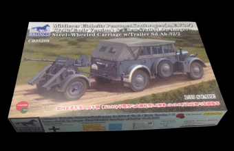 Сборная модель Mittlerer Einheits PersonenKraftwagen (m.E.Pkw)Kfz12(Early Version) & 2.8cm sPzB41 On L