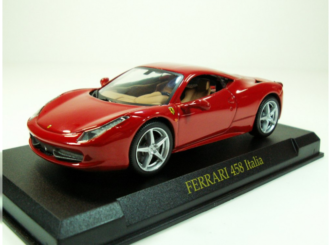 FERRARI 458 Italia, Ferrari Collection 3, red