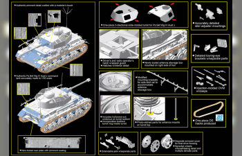 Сборная модель Танк Pz.Bef.Wg.IV Ausf.J