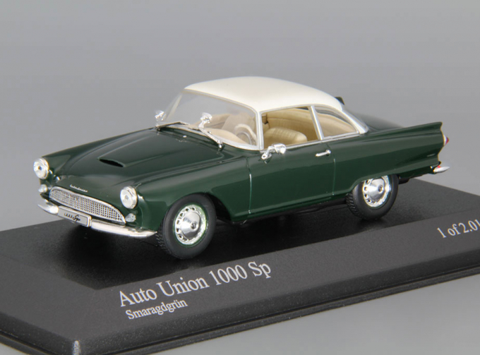 AUTO UNION 1000 Sp (1958), dark green