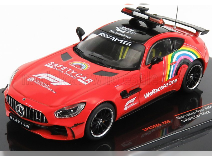 MERCEDES BENZ Gt-r Amg F1 Safety Car Weraceasone Mugello Gp 1.000th Ferrari Gp (2020) Bernd Maylander, Red