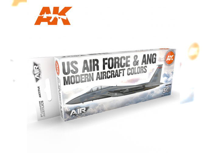 US Air Force & ANG Modern Aircraft Colors SET 3G