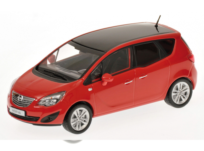 Opel Meriva B 2010 красный