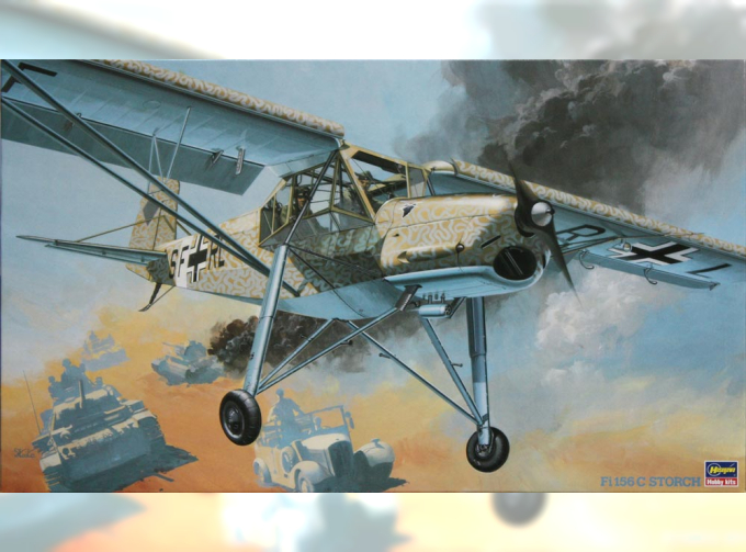 Сборная модель Fi-156C Storch