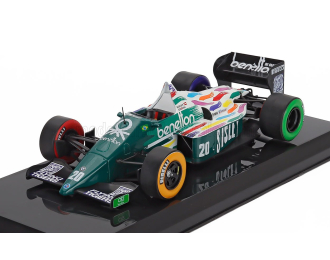 BENETTON F1  Bmw B186 Benetton №20 Season (1986) Gerhard Berger - Blister Box, Green White