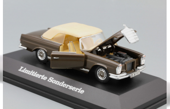 MERCEDES-BENZ 220SE W111 Cabriolet (Soft Top), brown