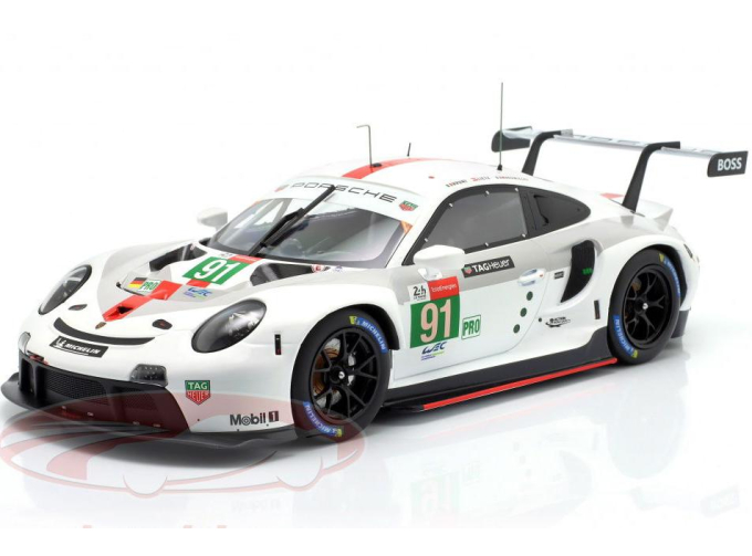 PORSCHE 911 RSR-19 №91 24h LeMans Gianmaria Bruni, Richard Lietz, Fréderic Makowiecki (2021)