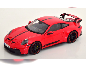 PORSCHE 911 (992) GT3 (2022), red black