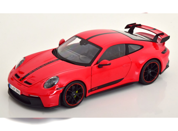 PORSCHE 911 (992) GT3 (2022), red black