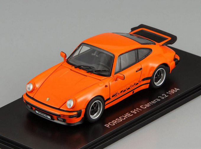 PORSCHE 911 Carrera 3.2 (1984), orange