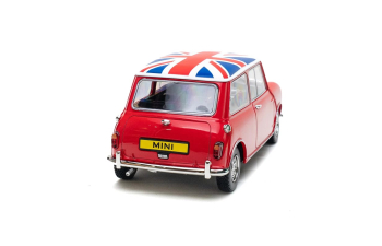 MINI Cooper, red / Union Jack roof