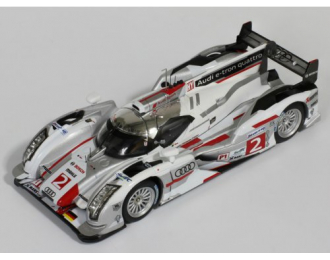 AUDI R18 E-TRON QUATTRO 2 R.Capello - T.Kristensen - A.McNish 24H LE MANS LMP1 2012, white