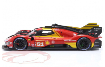 FERRARI 499P 12th 1812km Qatar WEC 2024 & 3rd 24h LeMans Alessandro Pier Guidi, James Calado, Antonio Giovinazzi (2024)