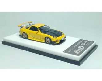 MAZDA RX-7 (FD3S) Initial D, yellow