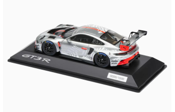 PORSCHE 911 992 GT3 R EVO Racing Coupe (2024), silver