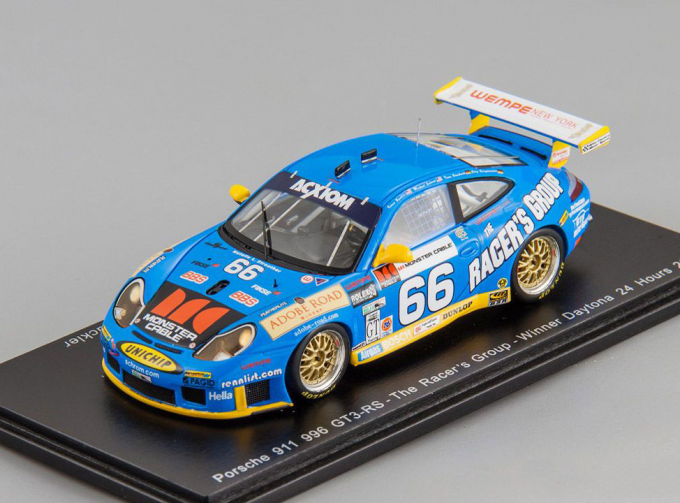 Porsche 911 GT3 RS #66 Winner 24H of Daytona 2003 Bergmeister - Bernhard - Schrom - Buckler