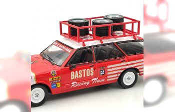 FORD Granada MKII Turnier техничка "Bastos Racing Team" с багажником и колесами на крыше 1978