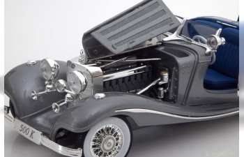 MERCEDES-BENZ 500К MERCEDES-BENZ 500 K W29 Special Roadster (1934), grey metallic