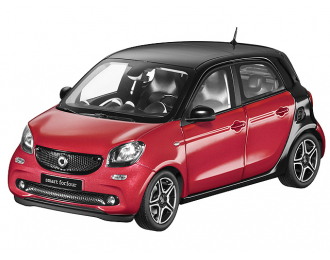 SMART ForFour W453 (2014), prime black / cadmium red