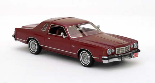 DODGE Charger (1976), red metallic