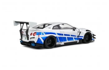 NISSAN GT-R R35 LBWK Body Kit Type 2 0 (2024), white / blue