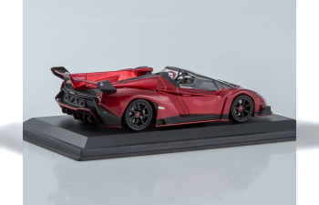 LAMBORGHINI Veneno Roadster (2013), metallic red