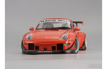 PORSCHE 993 RWB, red