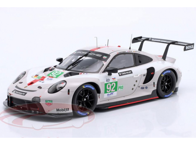 PORSCHE 911 RSR-19 №92 24h LeMans Michael Christensen, Kévin Estre, Laurens Vanthoor (2022)