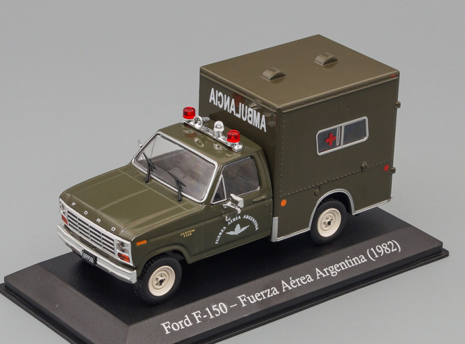 FORD F-150 Fuerza Aerea Argentina 1982, olive green