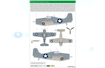 Сборная модель GUADALCANAL DUAL COMBO F4F-4 Wildcat