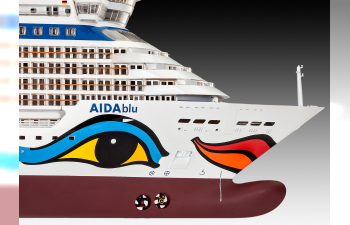 Сборная модель Круизный лайнер Aida (AIDAblu, AIDAsol, AIDAmar, AIDAstella)