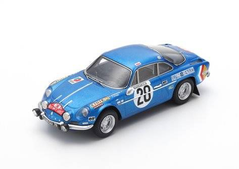 Alpine A110 #28 Winner Monte Carlo Rally 1971 O. Andersson - D. Stone