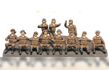 Сборная модель набор фигур JAPANESE NAVY AIRMEN SET