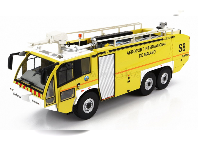 SIDES S3XA AEROPORT INTERNATIONAL DE MALABO FIRE ENGINE (2012), yellow