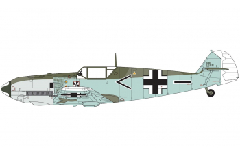 Сборная модель Messerschmitt Bf109E-3/E-4