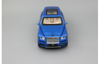 Rolls Royce Cullinan, синий